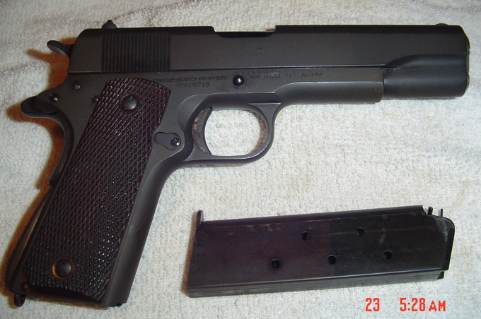 colt m1911a1 serial number worth